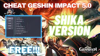 UPDATE CHEAT GENSHIN IMPACT 50 SHIKA CHEAT SOFTWARE  MINTY [upl. by Conti]