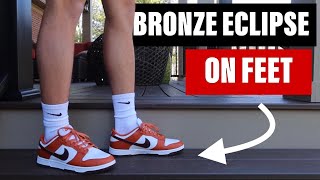 Nike Dunk Low Bronze Eclipse ON FEET [upl. by Bez]