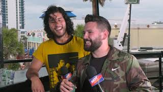 Dan and Shay play Truth or Tequila game on Hot 20 Countdown at Carolina Country Music Fest 62319 [upl. by Hamlet]