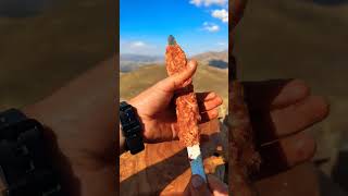 grilled spice beef skewers classic kebab bite shortsviral viralvideo views ytshort [upl. by Wina]