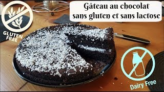 Gâteau au chocolat sans gluten et sans lactose [upl. by Sollie]