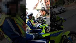 Polizei Bremen immer freundlich unterwegs motovlog bikelife funny biker gopro [upl. by Adaiha]