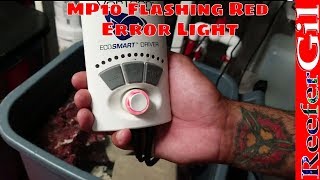 EcoTech Vortech Pump Red Light Error EcoTech Customer Service [upl. by Brien467]