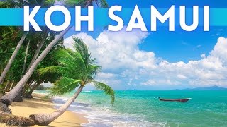 Koh Samui Southern Thailand sunset and drone video [upl. by Hacissej301]