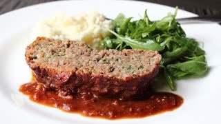 PrisonStyle Meatloaf  Special Meatball Loaf Recipe [upl. by Anhoj]