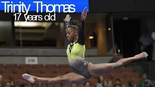 Trinity Thomas  Amazing 17 year old gymnast Sr Elite [upl. by Nnylamme]