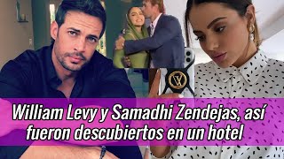 William Levy y Samadhi Zendejas así fueron descubiertos muy cariñosos en un hotel [upl. by Jayne617]