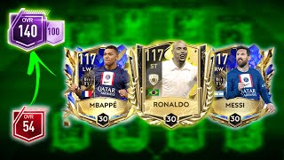 Road to 140 Overall Squad Upgrade begins FIFA MOBILE [upl. by Burney]