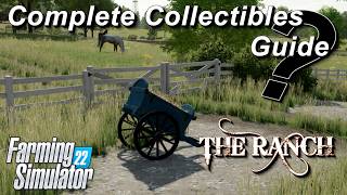 Alle Sammlerstücke finden  The Ranch Colorado FS22 Farming Simulator [upl. by Humble]