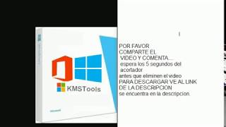 KMS Tools ACTIVADOR Windows 7810 Funciona octubre 2010 [upl. by Adranoel]