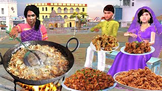 Lalchi Pakodi Wali Greedy Pakodi Street Food Hindi Kahaniya Hindi Moral Stories Funny Comedy Video [upl. by Zoldi]