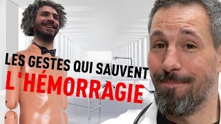 LHÉMORRAGIE  LES GESTES QUI SAUVENT FEAT MAXIME MUSQUA [upl. by Spitzer]