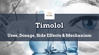 timolol  Uses Dosage Side Effects amp Mechanism  Betimol [upl. by Irah]