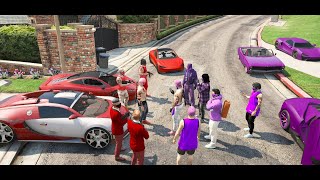 Red Mafia VS Ballas  Legacy Gang Roleplay  GTA V [upl. by Anderer]