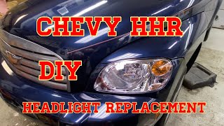 Chevy HHR headlight replacement [upl. by Ceciley98]