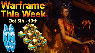 FREE Color Palette Weapons Slot amp Affinity Booster Redeem Codes Incarnon Adaptors amp All Weekly Res [upl. by Htnnek398]