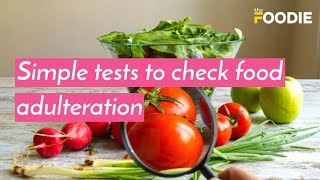 Simple tests that can be done at home to check food adulteration [upl. by Rajewski]