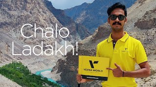 My Journey to Leh Ladakh On Tour With Veena World  Ladakh Vlog [upl. by Artnoed]