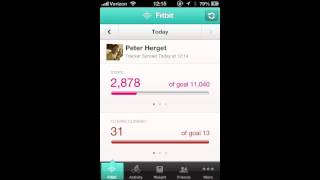 Fitbit One Battery Life [upl. by Bathilda]