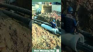 Best working day 1639 Pipeline installation process [upl. by Adrian731]