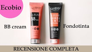 Ho testato la nuova BB cream e fondotinta sublime Purobio [upl. by Ferdinande495]