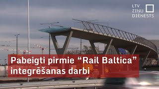 Pabeigti pirmie “Rail Baltica” integrēšanas darbi [upl. by Honor]