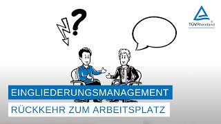 Betriebliches Eingliederungsmanagement  Rückkehr zum Arbeitsplatz sichern [upl. by Godewyn564]