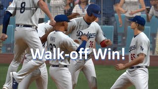 Another WalkOff Win for us Dodgers in Extra Innings [upl. by Infeld]