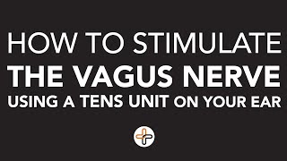 How To Stimulate the Vagus Nerve using a TENS Unit on Your Ear [upl. by Odnamra]