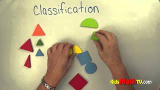 Patterns amp Classification lesson with objects For kindergarten amp 1st grade kids [upl. by Nerval]