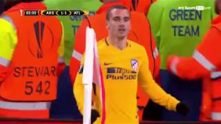 Arsenal vs Atlético Madrid 11 Highlights amp All Goals 25 04 2018 HD YouTube [upl. by Arahd963]