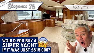 Would you Buy a Super Yacht for just £315000 [upl. by Cathee]