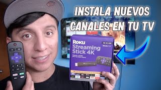 Roku Streaming Stick 4K 2021 Cómo funciona Review en español [upl. by Wehttan]