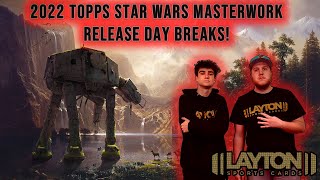 2022 Star Wars Masterwork Release Day Breaks W LSC [upl. by Old]