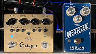 Clean  High Gain Greer Lightspeed amp Suhr Eclipse [upl. by Emylee475]