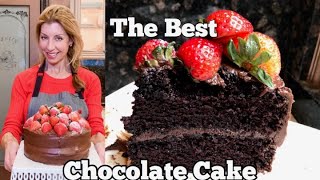 Hersheys Perfectly Chocolate Chocolate Cake Recipe  MOIST CHOCOLATE CAKE [upl. by Dolloff]