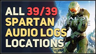 All 39 Spartan Audio Logs Halo Infinite [upl. by Foley]