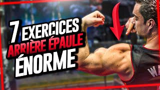 7 Exercices pour un Arrière dÉPAULE Énorme [upl. by Anaibaf610]