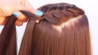 Attractive very easy beautiful hairstyle for ladiesHair style girl simpleHairstyle for long hair [upl. by Maude]