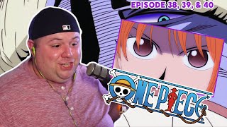 Luffy vs Arlong ONE PIECE REACTION  Episode 38 39 amp 40 [upl. by Ettenhoj]