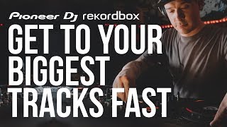 Get to your BIGGEST tracks FAST in Rekordbox Tutorial [upl. by Enigroeg211]