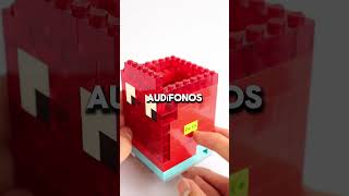 CONSTRUIMOS una LÁMPARA en LEGO 💡 [upl. by Annaitat]