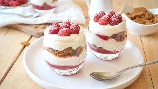 VERRINES TIRAMISU FRAMBOISES SPECULOOS [upl. by Bolten]