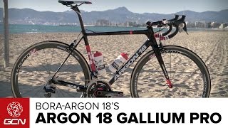 BoraArgon 18s Argon 18 Gallium Pro  GCNs Pro Bikes [upl. by Aelaza]