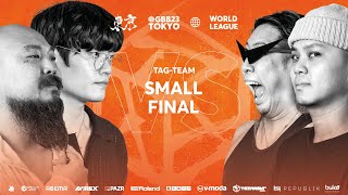 ROFU 🇯🇵 vs JackPot 🇰🇷 I GRAND BEATBOX BATTLE 2023 WORLD LEAGUE I Tag Team Small Final [upl. by Neened]