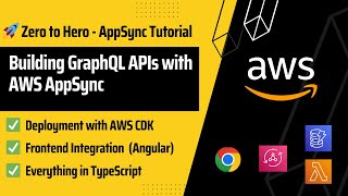 Building GraphQL APIs with AWS AppSync  AWS CDK  AWS Amplify  Zero to Hero Tutorial for Beginners [upl. by Prouty401]