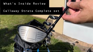 Callaway Strata 16 piece Complete Golf Set Whats Inside Review [upl. by Berfield62]