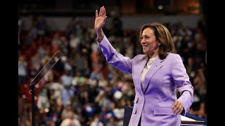 DNC live Kamala Harris accepts nomination after Mark Kelly Gretchen Whitmer convention speeches [upl. by Angeline]