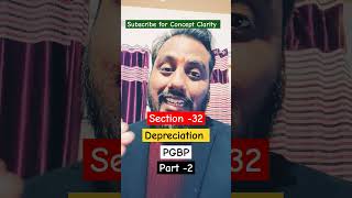 Section 32 PGBP Deals with Depreciation Part 2 taxation pgbprevise cainter cafinal taxsubject [upl. by Nimrak378]