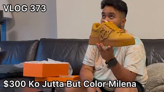 New Shoes but  vlog 373  Nepali Vlog [upl. by Nnylatsyrc958]